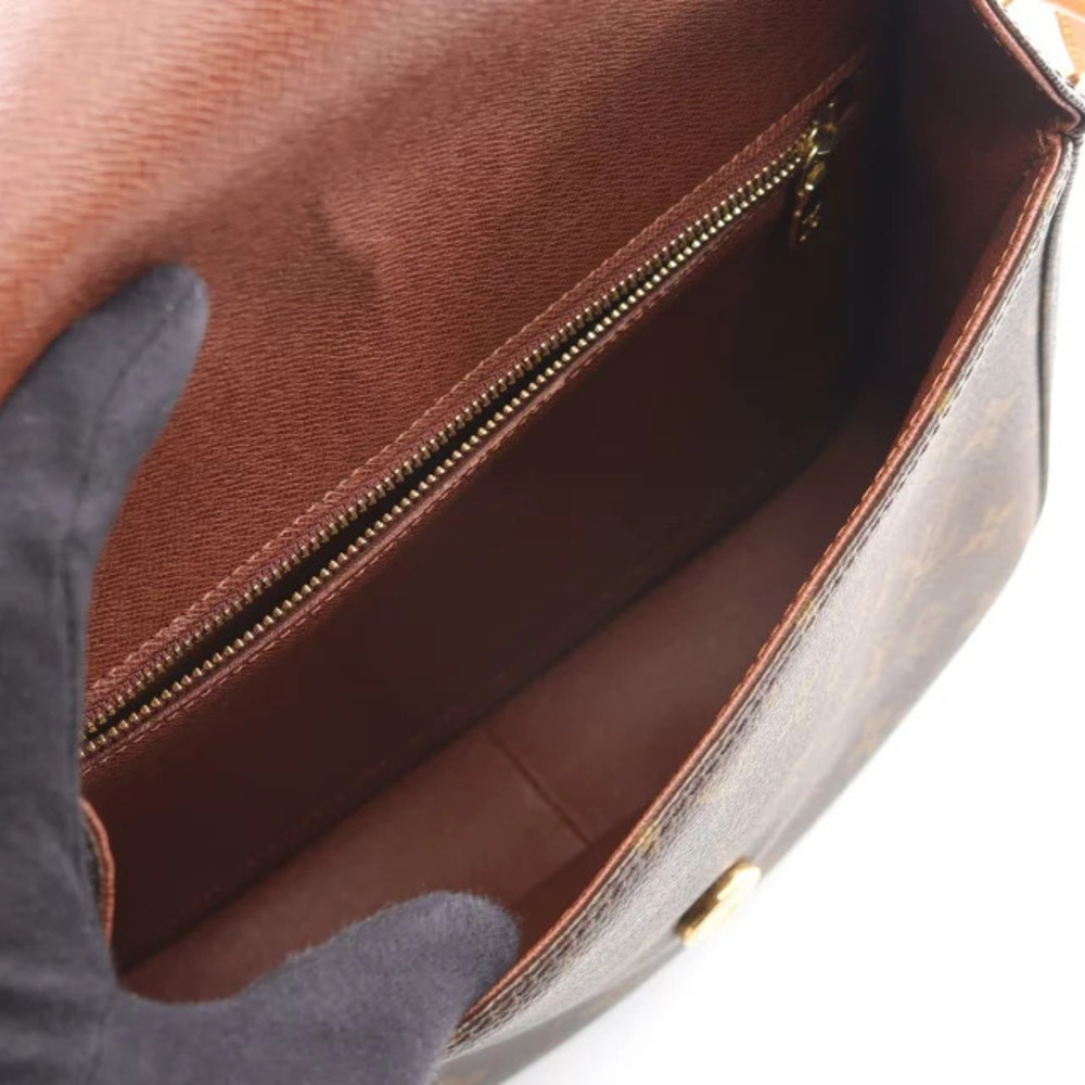 Louis Vuitton Monogram Leather Canvas Shoulder Brown Cloud Saint Bag - Picture 3 of 8